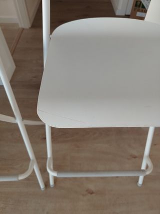 Taburetes altos plegables