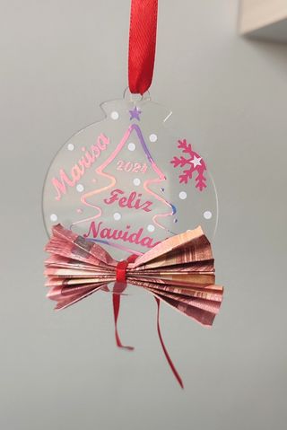 Bola Navidad personalizada (aguinaldo)