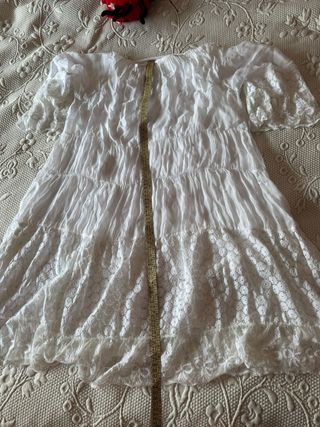 Vestido de encaje estilo ibicenco