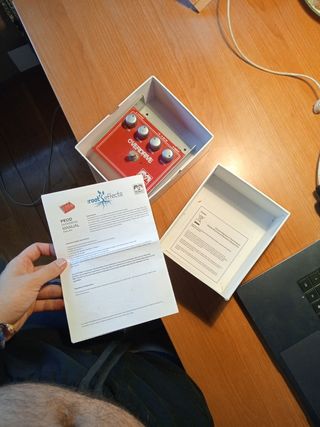 Pedal guitarra overdrive Palmer