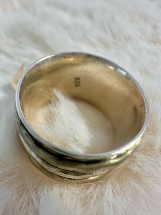 Anillo 2 con piedra topacio