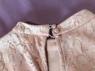 Vestido babydoll encaje vintage