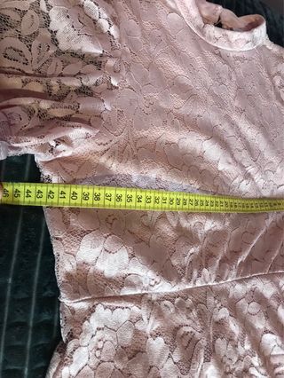 Vestido babydoll encaje vintage