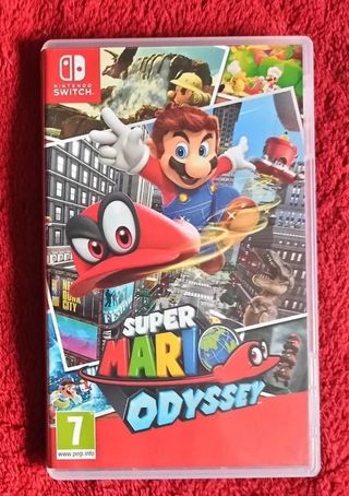 Super Mario Odyssey Nintendo switch italiano spagn