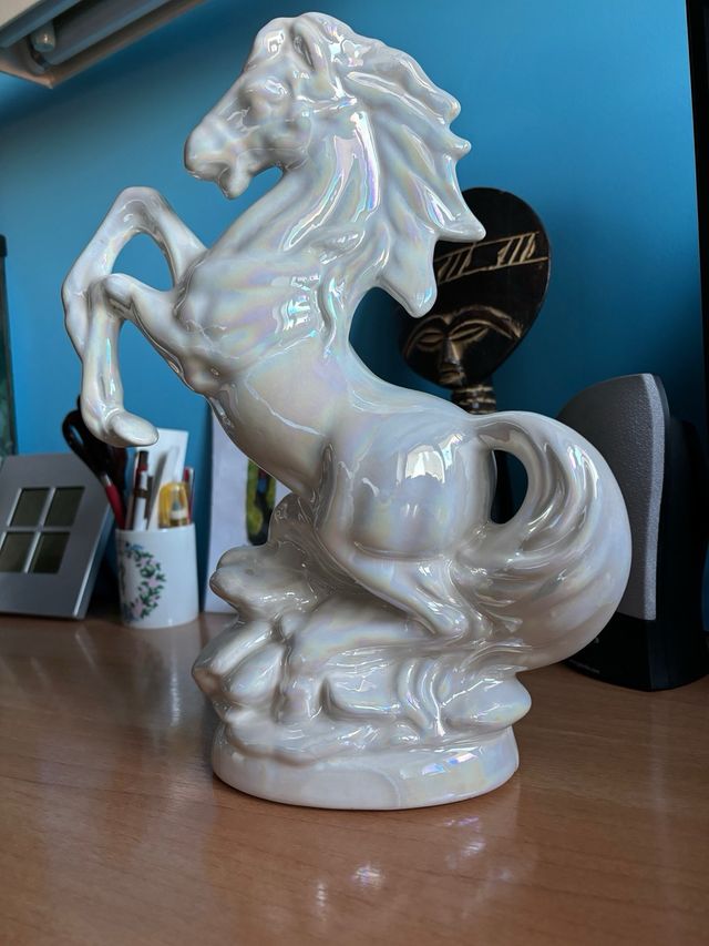 Caballo blanco decoracion