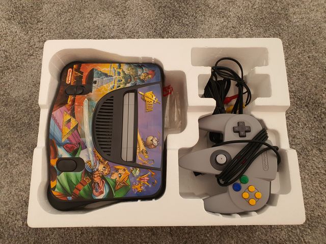 Nintendo 64 con mando y caja originales