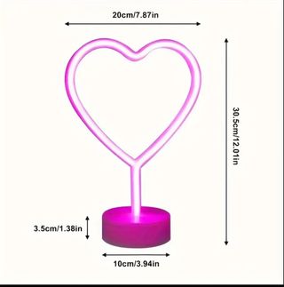 Lampade a led "CUORE"