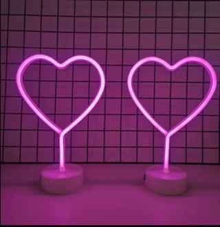 Lampade a led "CUORE"