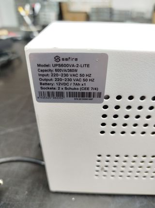 SAI UPS 600VA