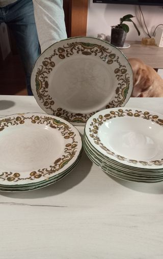 Vajilla cerámica gallega afares de pontesampaio