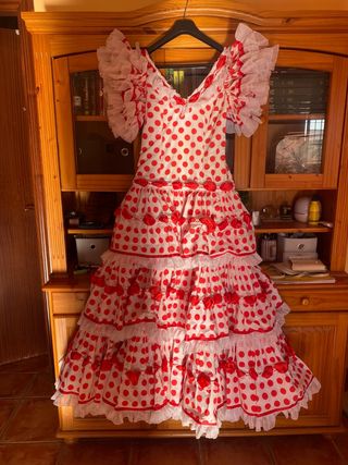Vestido flamenca gitana 
