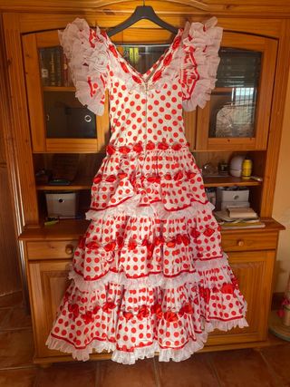 Vestido flamenca gitana 