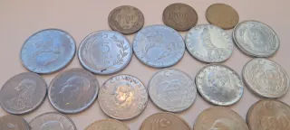 Lote de monedas de turkia.