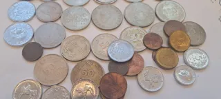 Lote de monedas de turkia.