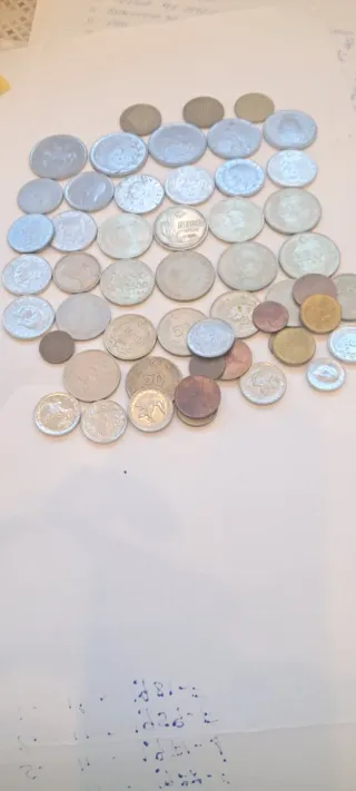 Lote de monedas de turkia.