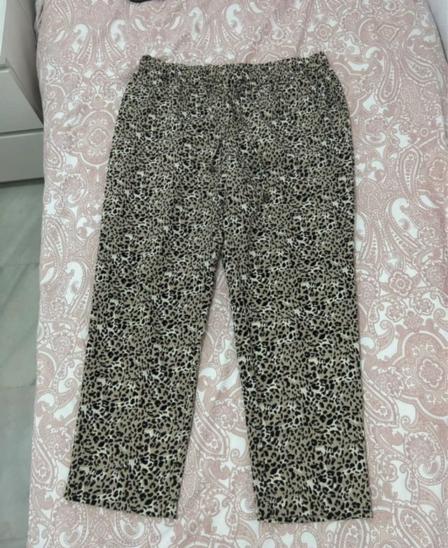 4 Pantalones largos mujer XL fino