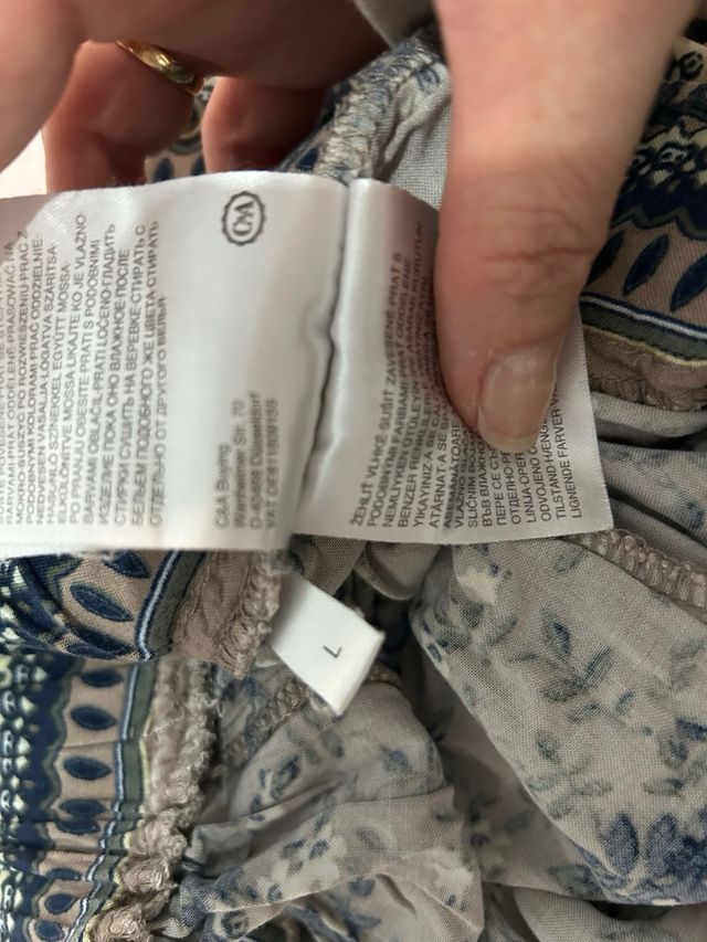 4 Pantalones largos mujer XL fino