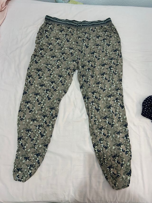 4 Pantalones largos mujer XL fino