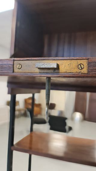 Mueble chapeada de palisandro años 50s