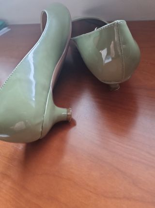 Zapatos verde aceituna