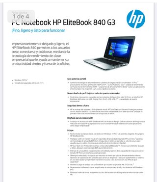 HP ELITEBOOK 840 G3 NVMe.2 1 TB + 512Gb HD