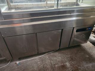 Lineal de buffet de acero inoxidable