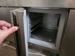 Lineal de buffet de acero inoxidable