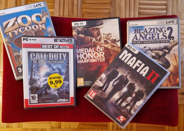 Lote 11 Videojuegos para PC