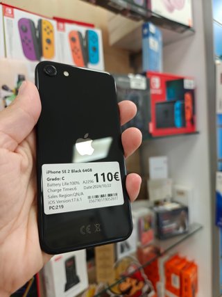 Apple iPhone SE 2 Negro 64G - grado C