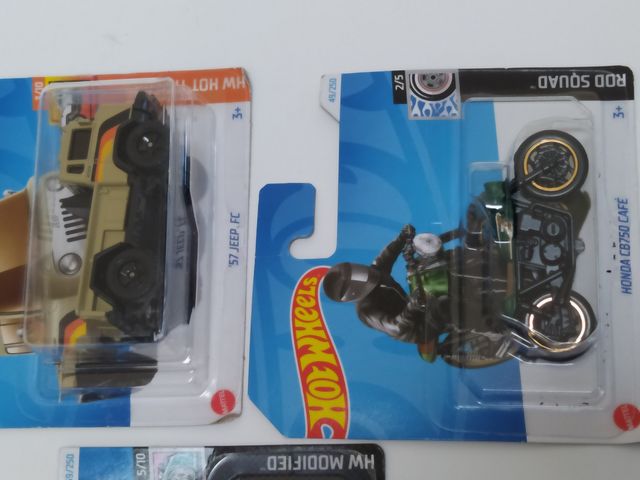 Macchinine e moto Honda -lotto Hot wheels