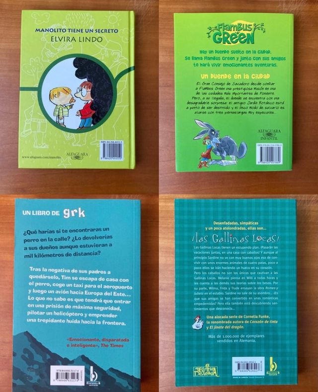 Varios libros infantiles