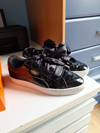 Zapatilla Puma charol Mod. Basket