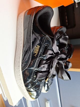 Zapatilla Puma charol Mod. Basket