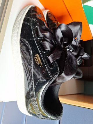 Zapatilla Puma charol Mod. Basket