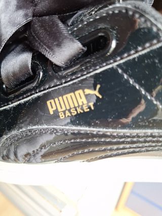 Zapatilla Puma charol Mod. Basket