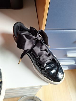 Zapatilla Puma charol Mod. Basket