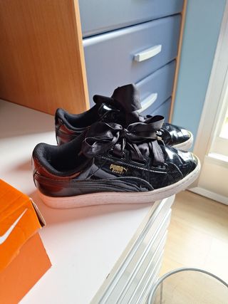 Zapatilla Puma charol Mod. Basket