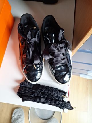 Zapatilla Puma charol Mod. Basket