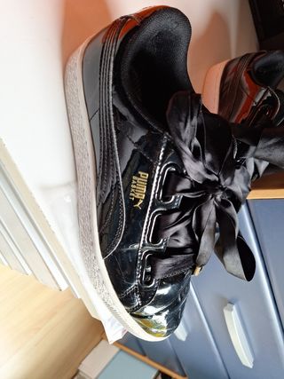 Zapatilla Puma charol Mod. Basket