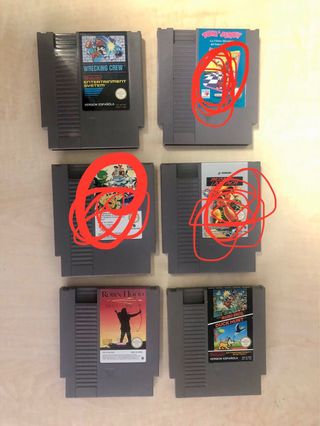 Juegos nes varios