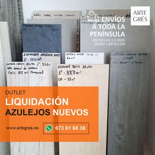 Liquidación Azulejos OUTLET Imitación Madera