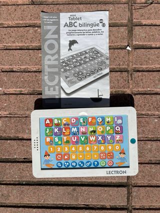 Lectron mini tablet ABC bilingue ref:63892