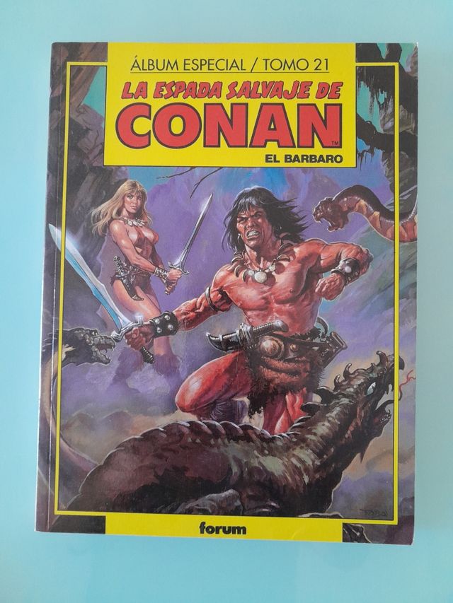 LOTE ALBUMES LA ESPADA SALVAJE DE CONAN