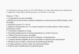 Barbecue Weber Spirit con coperchio