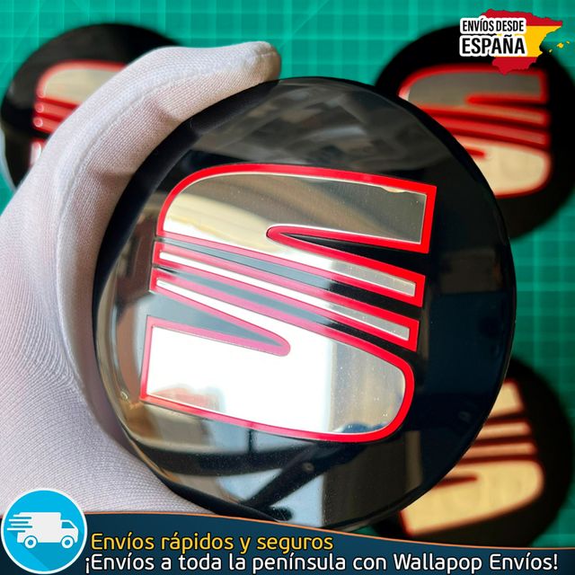 X4 Emblemas Sea 90mm Tapacubos Pegatinas Llantas