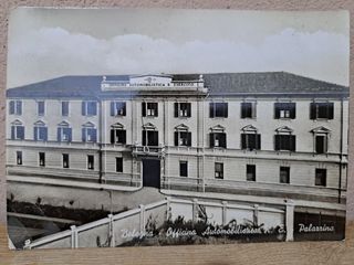 Cartolina Officina Automobilistica e esercito