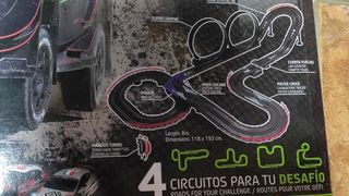 Circuito de carreras (tipo Scalextric)