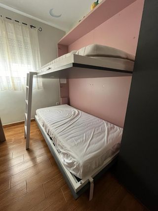 ¡Precio rebajado! Litera doble abatible