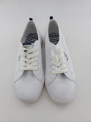 Zapatillas Tennis Pepe Jeans Blancas