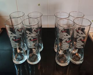 6 Bicchieri Asahi da 0,20 CL nuovi a€20.